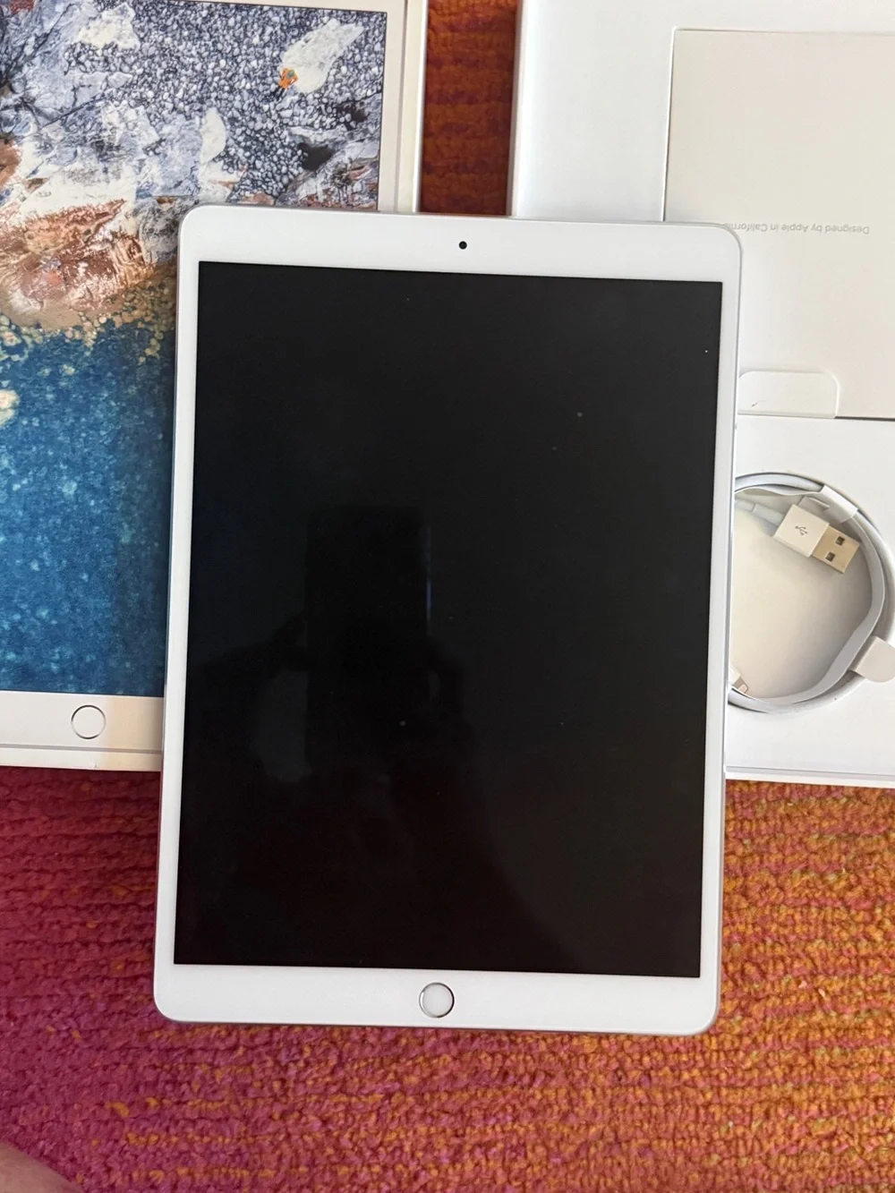 NWT iPad PRO White with Silver Bezel -unboxed! PERFECT CONDITION!-